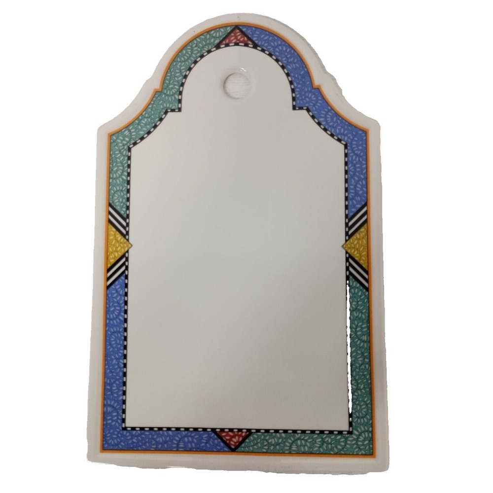 Vintage Villeroy & Boch Tiago Pattern Breakfast Cheese Board Ceramic Germany